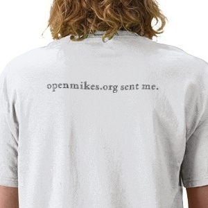Back: openmikes.org sent me