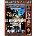 C.J Vinson Band will rock the open mic night!!!
